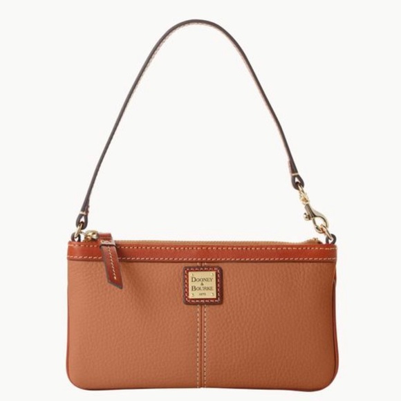 Dooney & Bourke Pebble Grain Large Slim Wristlet - Picture 1 of 6